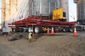 Moving Two Grain Dryers - Unique Relocation Project Takes Us To Hinton, Iowa