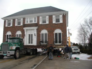 historic building move