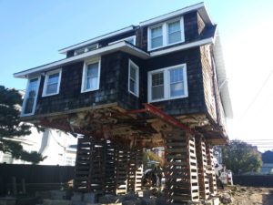 Home Elevation On Main Avenue, Bay Head, New Jersey