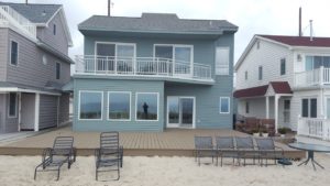 Jacking Up An Oceanfront Jersey Shore House WITH The Slab Floor/Foundation