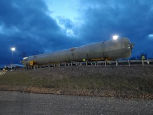 Ohio Structural Relocation Of A 140ft and 315ton Vapor Tower