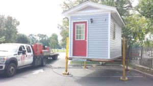 Relocating A Tiny House in From Point Pleasant to Brick, NJ