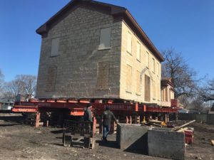 Moving and Preserving The Historic 1851-era Casseday House in Joliet, IL